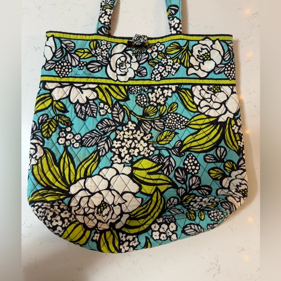Vera Bradley Tote Bag - Island Bloom - Picture 1 of 7